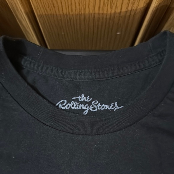Rolling Stones Black Tour T-Shirt - Picture 3 of 5